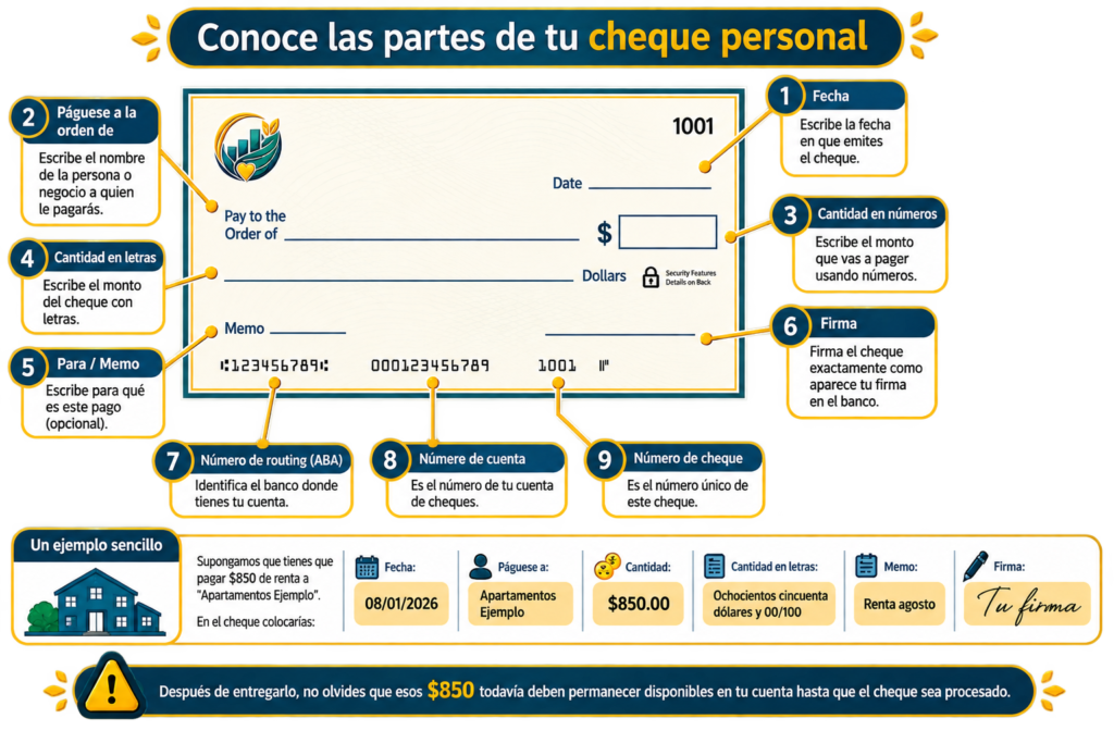 ¿Qué es un cheque y cómo se utiliza? midinerohoy check image desktop